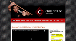 Desktop Screenshot of chriscollinsaction.com